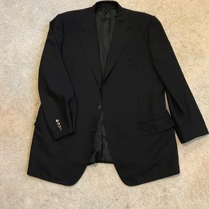 Ermenegildo Zegna Men’s Black Blazer 46R